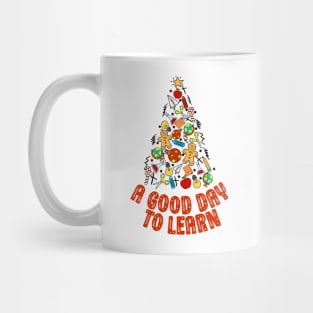 Christmas Teacher Appreciation It's A Good Day To Learn Mug